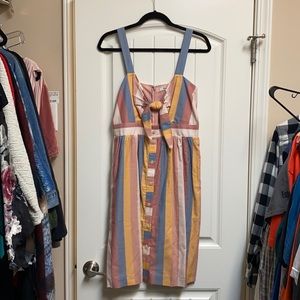 Striped madewell dress